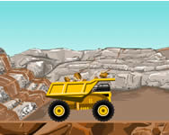 Huge gold truck Gold Miner jtkok
