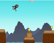 Gold Miner - Ninja run double jump version